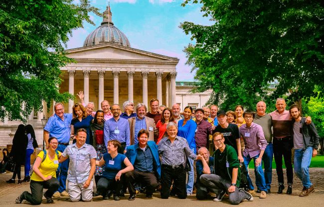 Group photo of participants from Mud Huts, Haircuts And High School Dropouts: The 3Rd Annual Male Psychology Conference,  University College London, June 2016